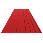 Tablă cutată roșie și maro 2m*0.90m