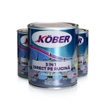 Vopsea Kober 3 in 1 direct pe rugina - email lucios